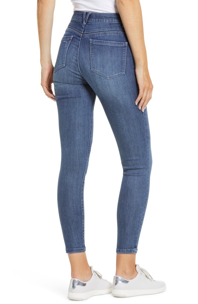 Wit & Wisdom 'Ab'Solution Luxe Touch High Waist Ankle Skinny Jeans, Alternate, color, 