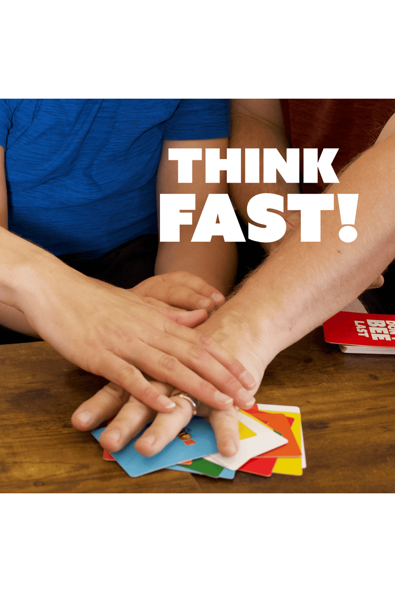 Dont Bee Last Card Game for Kids and Family - Fast-Paced Party Game, Alternate, color, Original