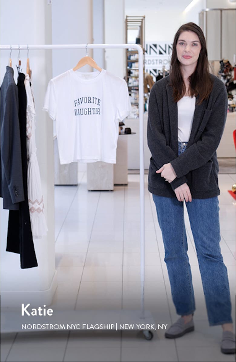 Cropped Collegiate Tee, sales video thumbnail