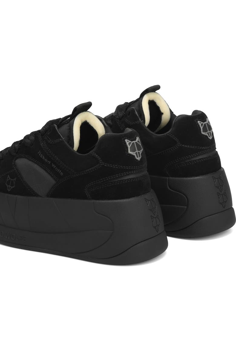 Naked Wolfe Snatch Sneaker, Alternate, color, Black