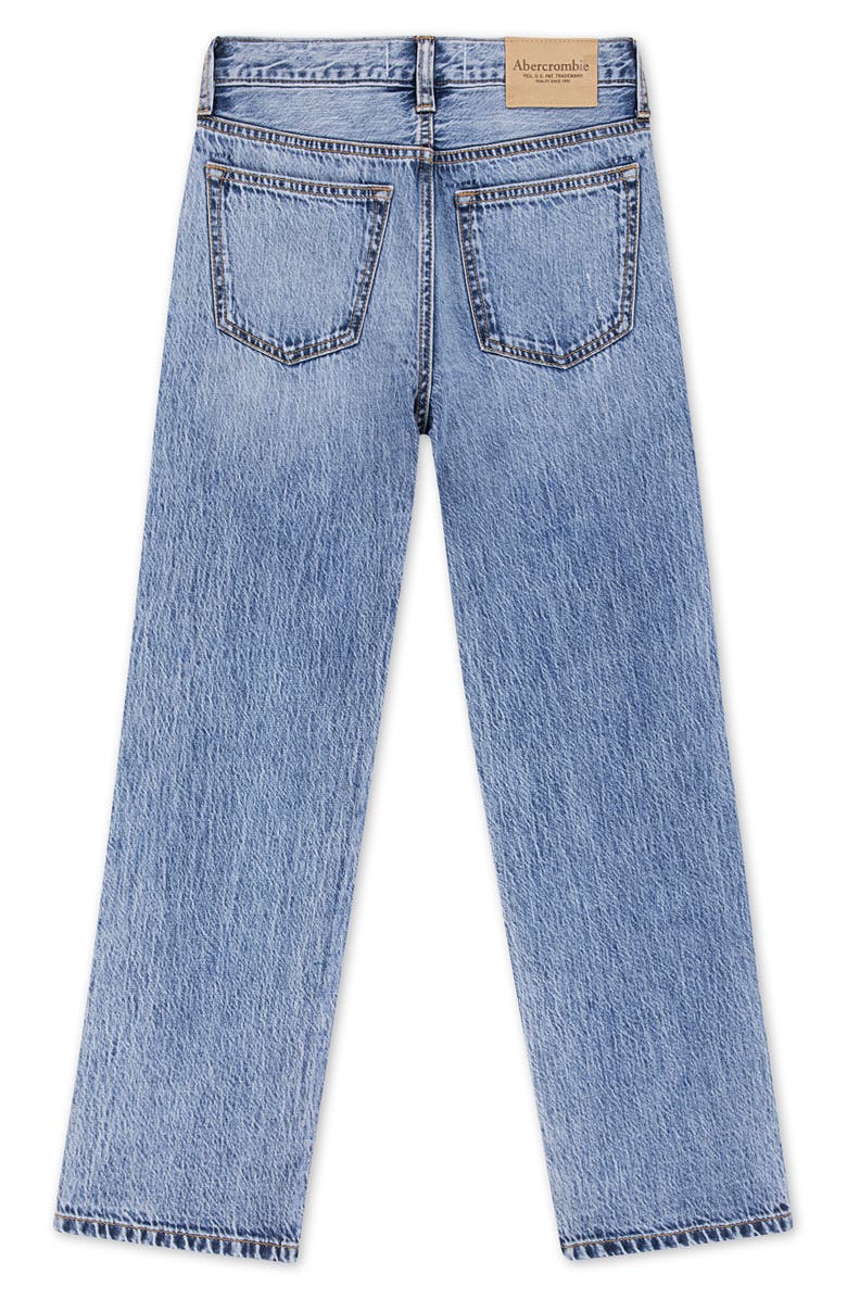 abercrombie kids Kids' Ripped & Distressed Baggy Fit Jeans, Alternate, color, Extra