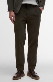 Barbour Wallington Pleated Stretch Corduroy Suit Pants
