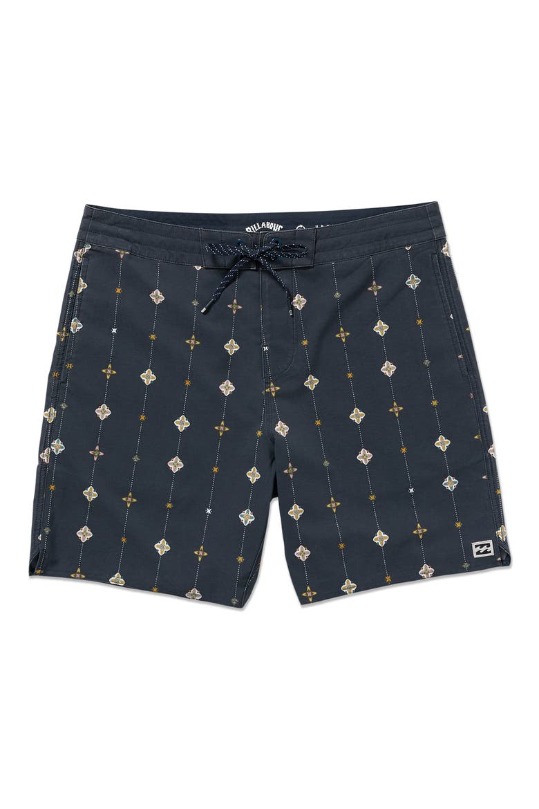 Good Times Lo Tide Board Shorts, Alternate, color, NAVY