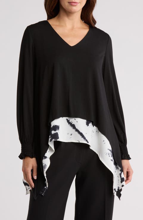 Bell Sleeve Babydoll Top