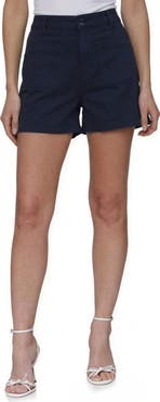 Bagatelle Patch Pocket Stretch Cotton Shorts