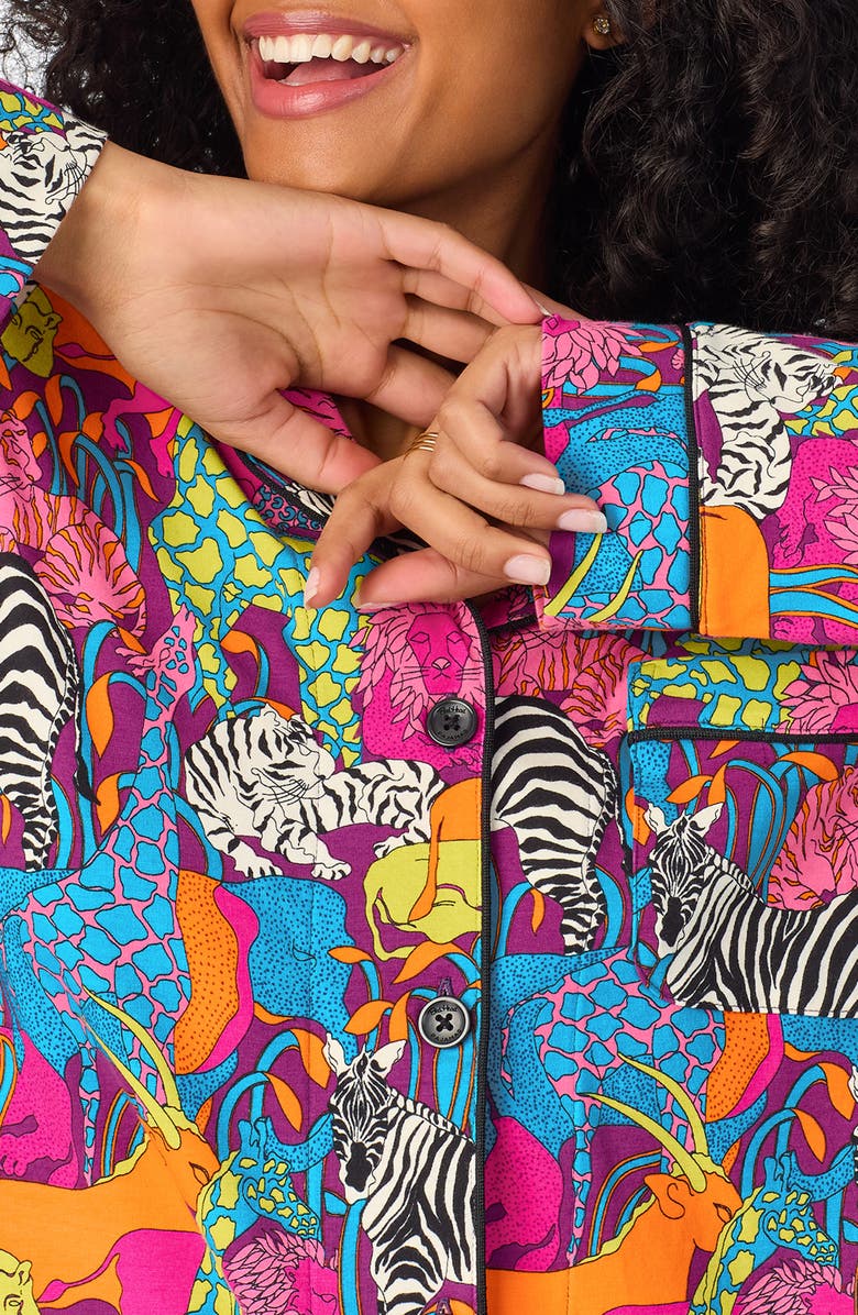 BedHead Pajamas x Trina Turk Stretch Cotton Pajamas, Alternate, color, 