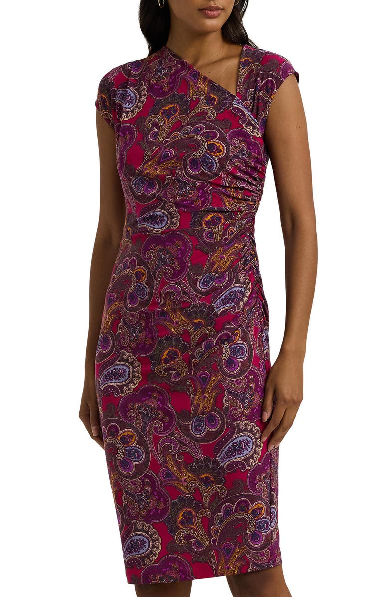 Lauren Ralph Lauren Jersey Dress, Alternate, color,