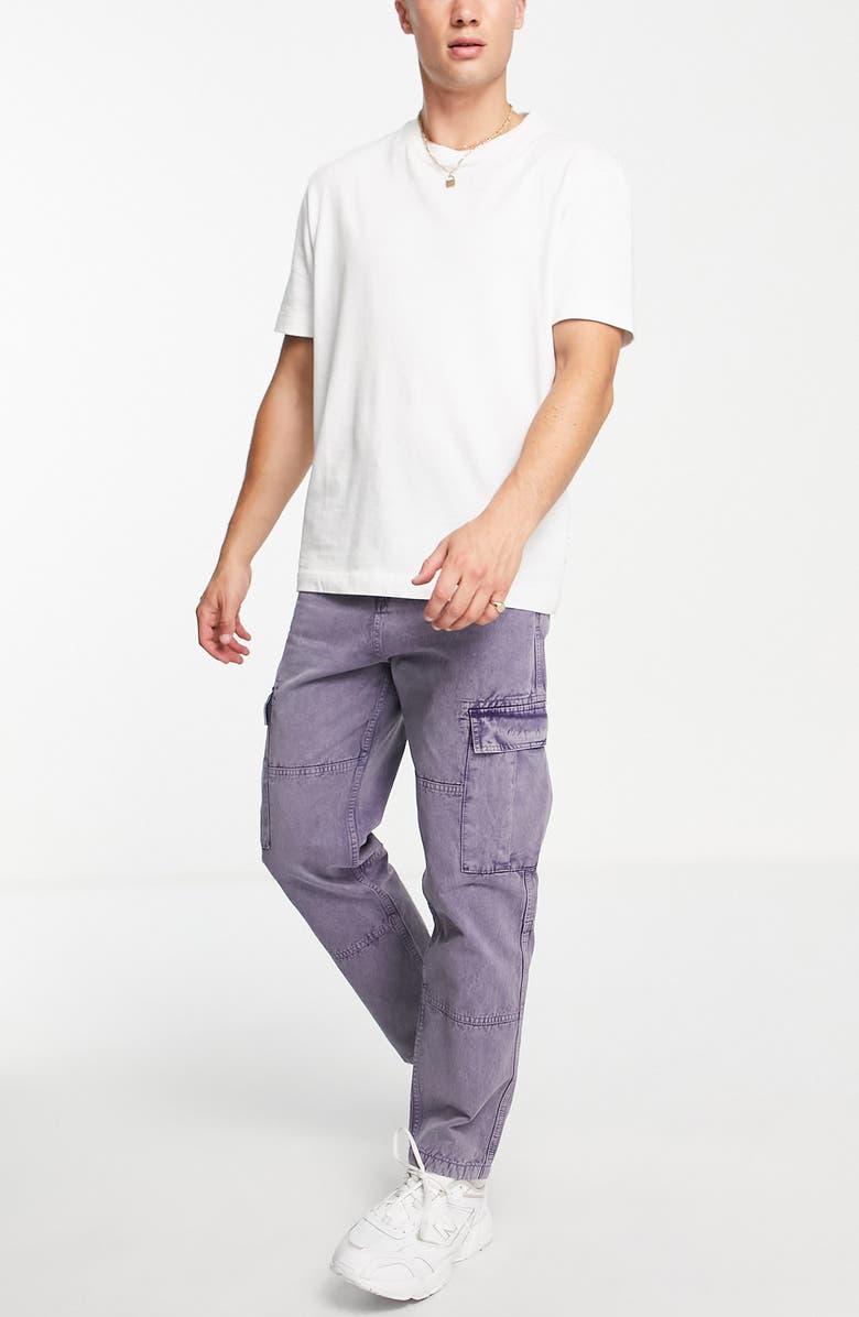 ASOS DESIGN Skater Fit Cargo Pants, Alternate, color, 