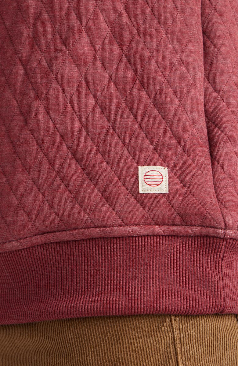 Marine Layer Corbet Quilted Sweatshirt, Alternate, color, 