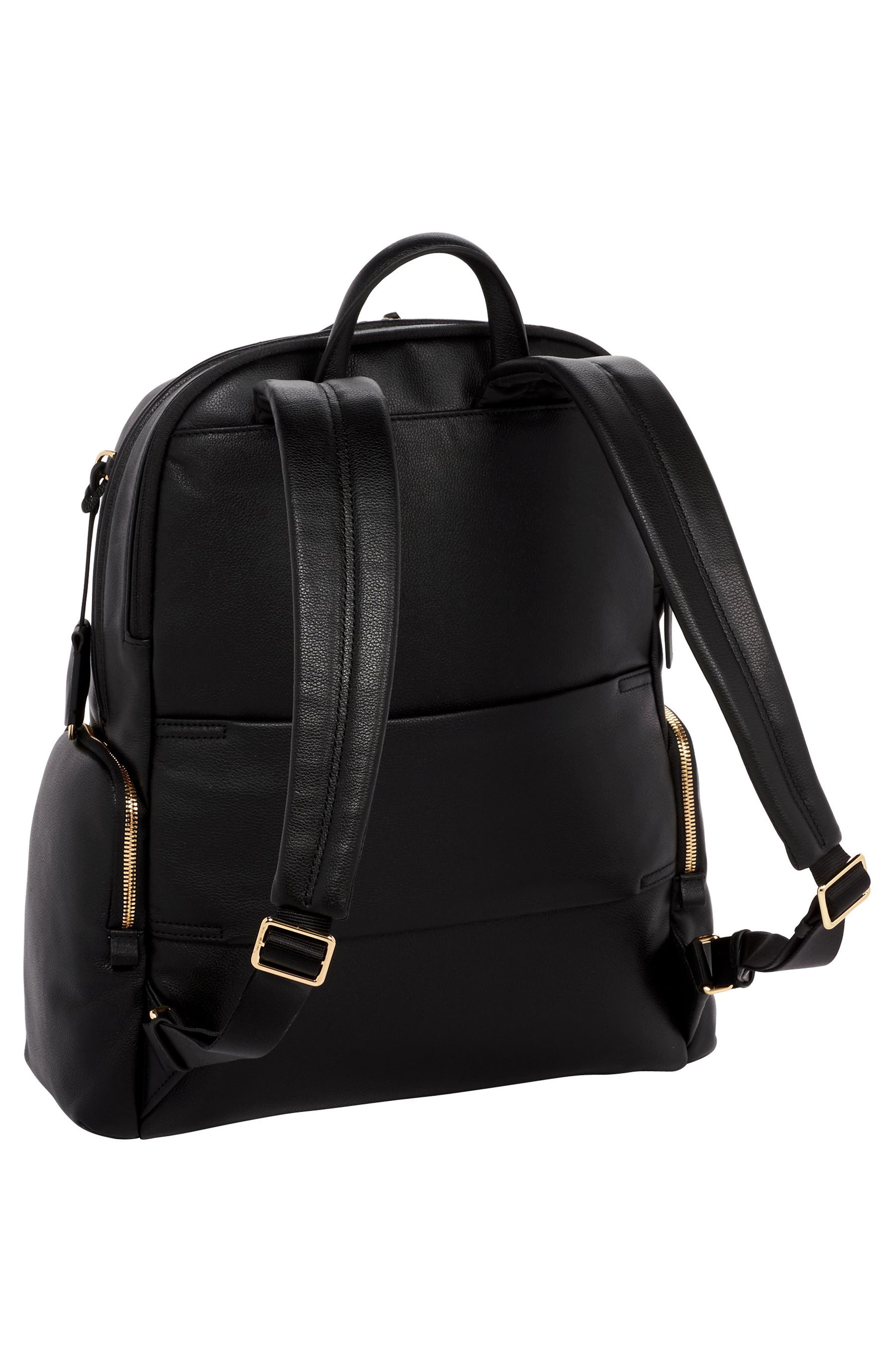 TUMI Voyageur Carson Leather Backpack, Alternate, color, 