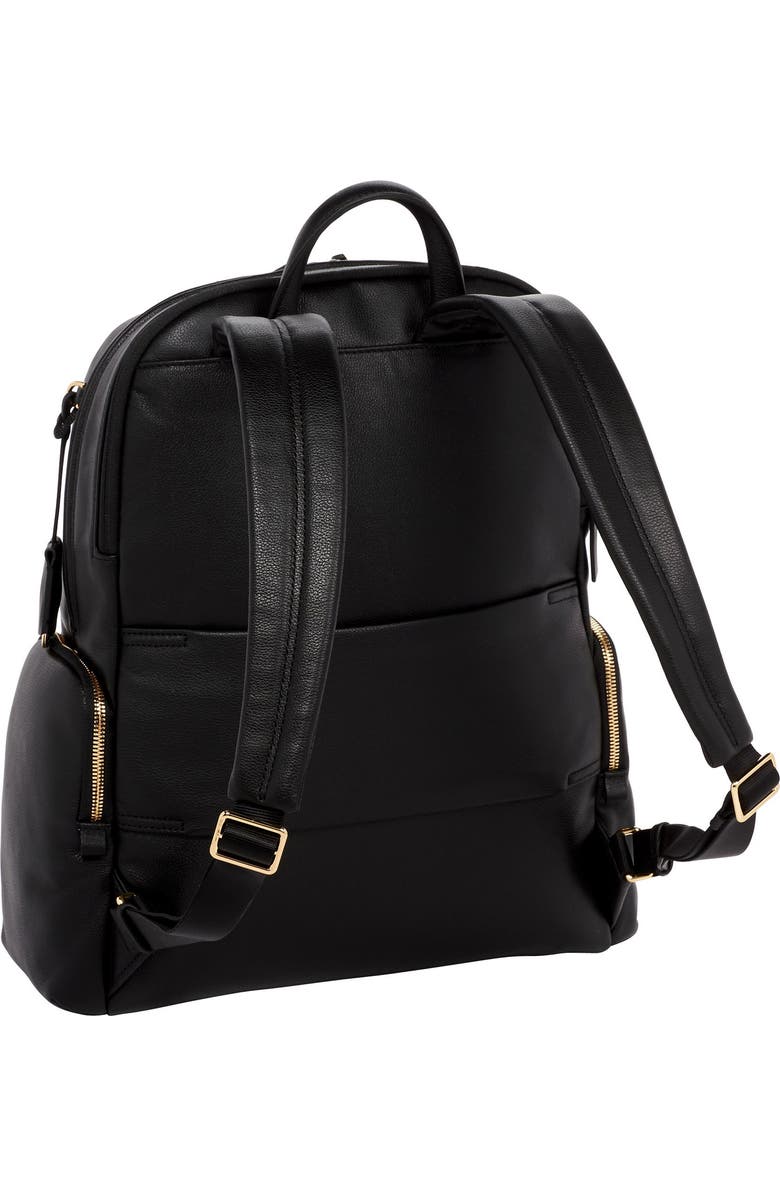 TUMI Voyageur Carson Leather Backpack, Alternate, color,