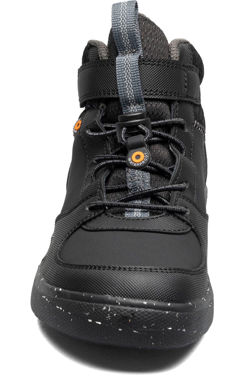 Bogs Skyline Kicker Waterproof Sneaker, Alternate, color, Black