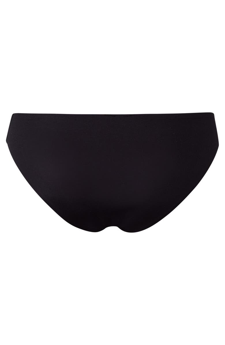 Hanro Invisible Touch High Cut Bikini, Alternate, color, Black