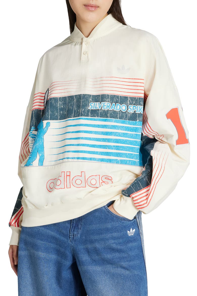 Silverado Spike Sweatshirt, Main, color, CREAM WHITE