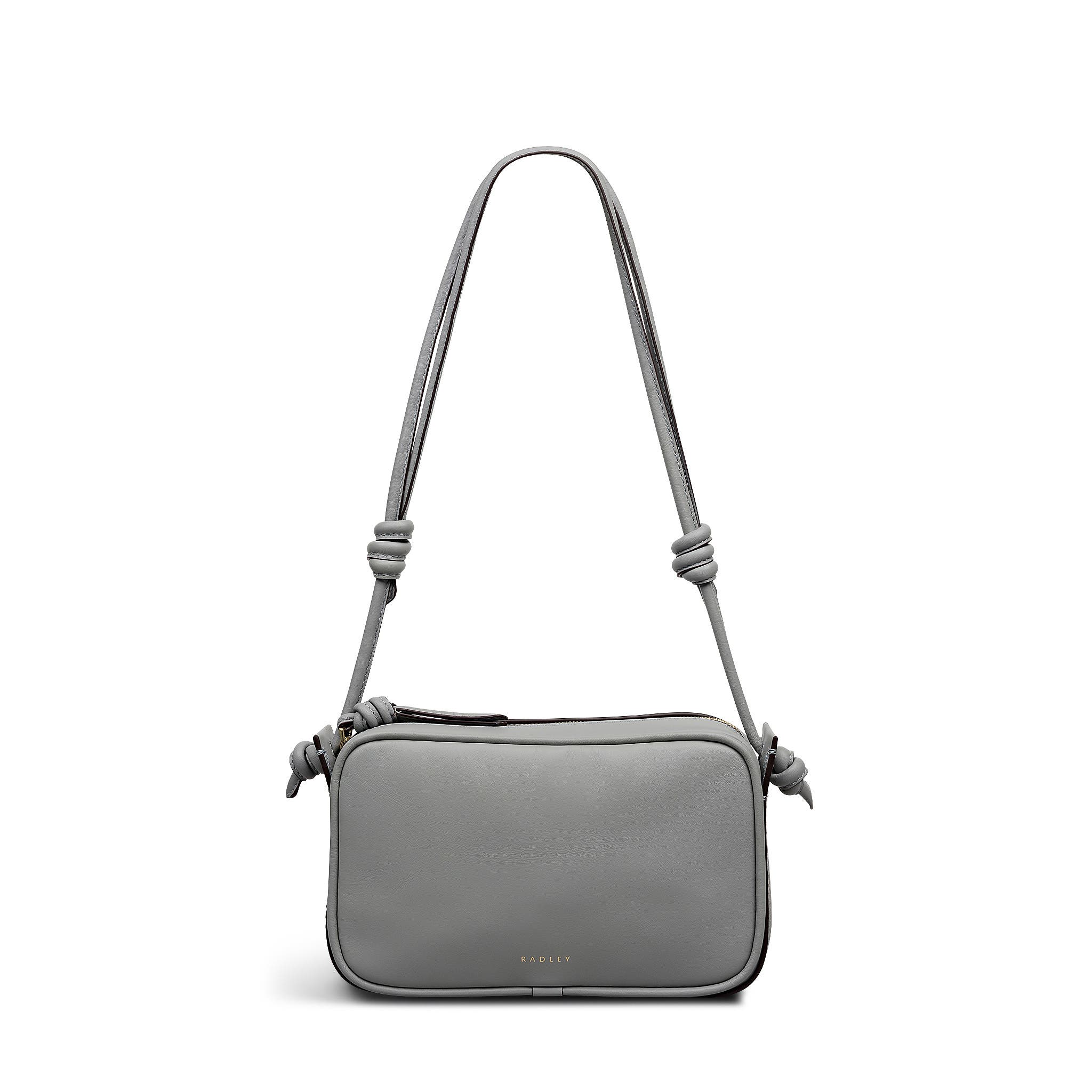 Radley The Camden Small Ziptop Shoulder Bag, Main, color, Steel