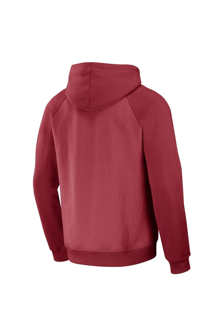Men's NFL x Darius Rucker Collection by Fanatics Cardinal Arizona Cardinals Raglan Full-Zip Hoodie, Alternate, color, Cardinal