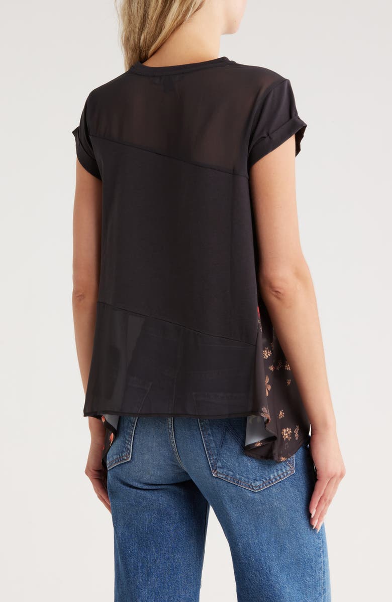 Zala Colorblock Cap Sleeve Top