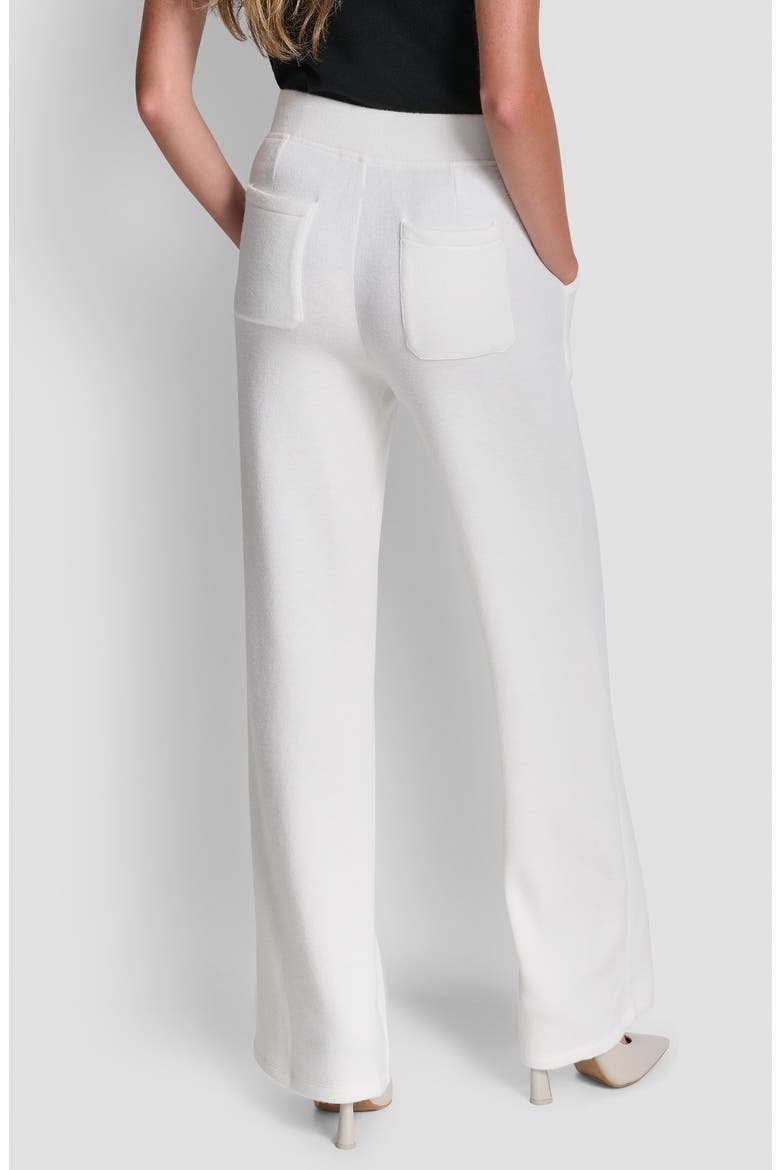 Mere Hacci Wide Leg Pants, Alternate, color, IVORY