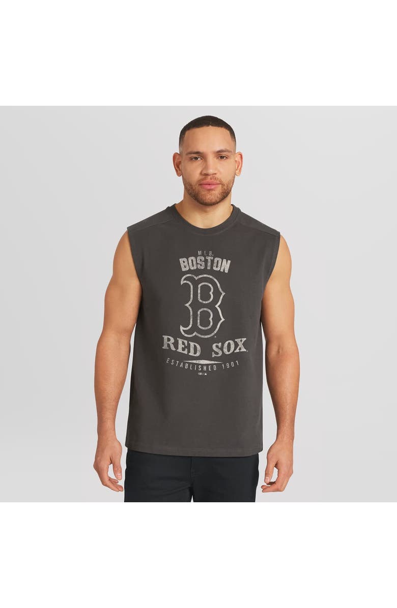 Darius Rucker Collection by Fanatics Men's Darius Rucker Collection by Fanatics  Charcoal Boston Red Sox Muscle Tank Top, Main, color, Charcoal