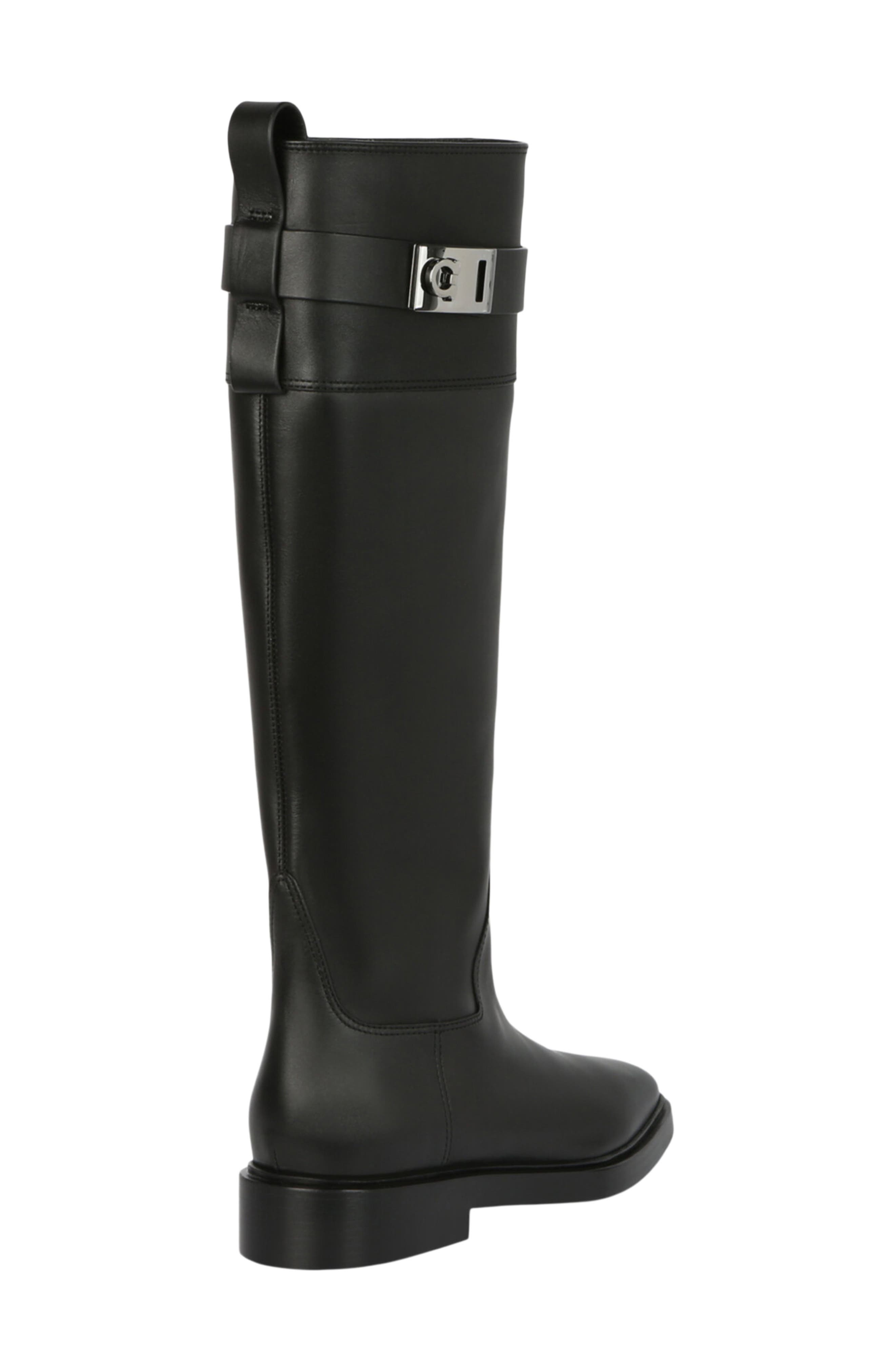 Bugo Knee High Boot, Alternate, color, BLACK