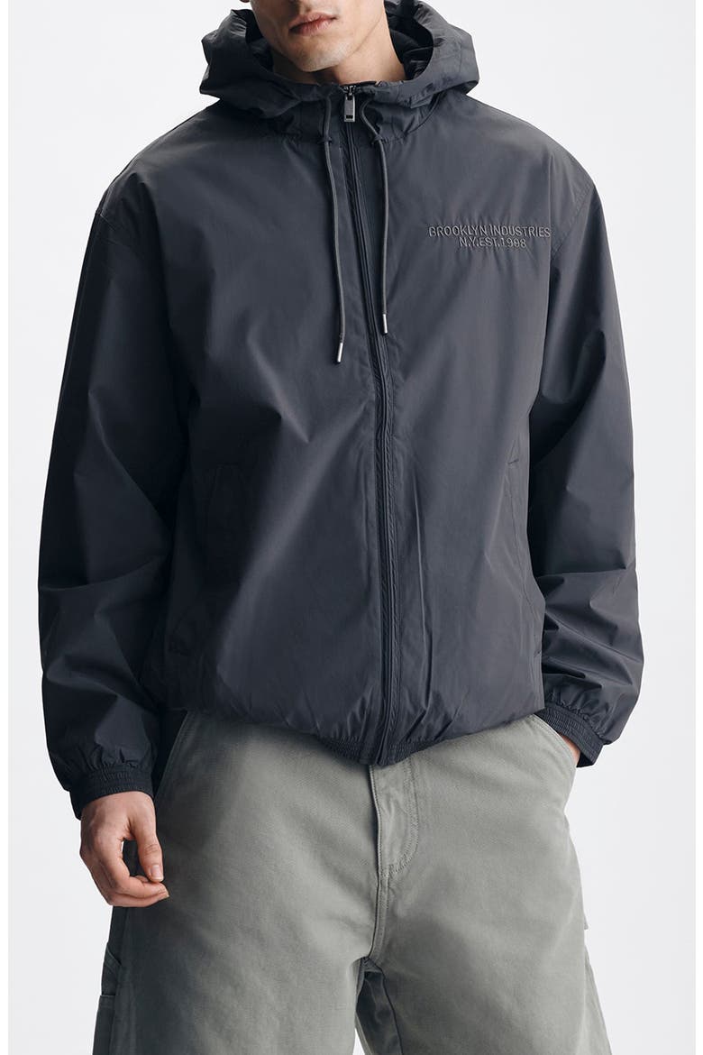 Hooded Jacket, Main, color, BLACK SAND