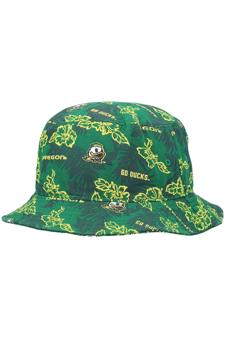 Reyn Spooner Men's Reyn Spooner Green Oregon Ducks Floral Bucket Hat ...