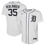 Nike Youth Nike Justin Verlander White Detroit Tigers Home Replica Jersey
