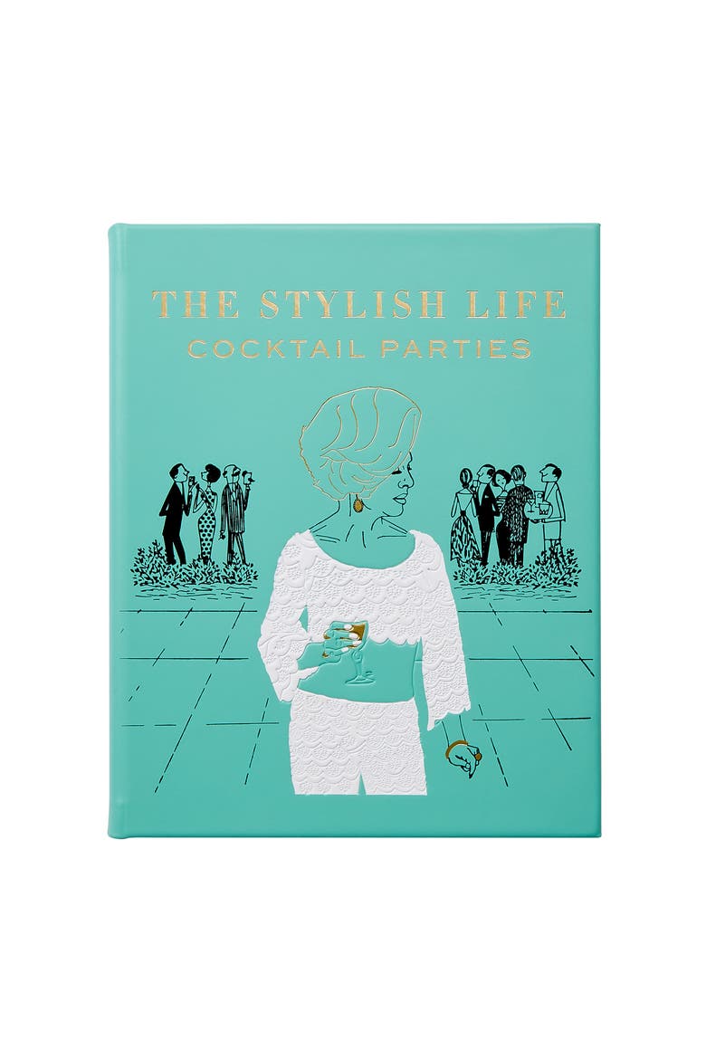 The Stylish Life Cocktail Parties Leather Edition, Main, color, Robin's Egg Blue