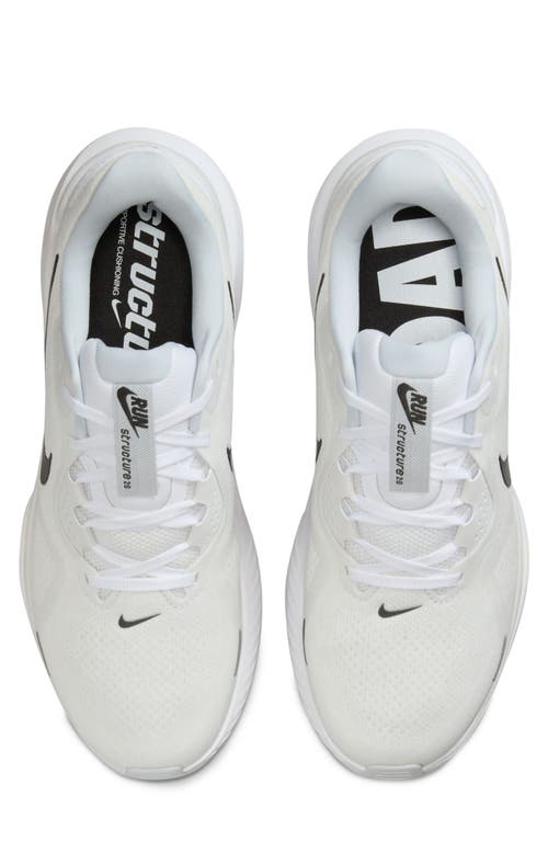 Nike Structure 26 Running Shoe In Gray