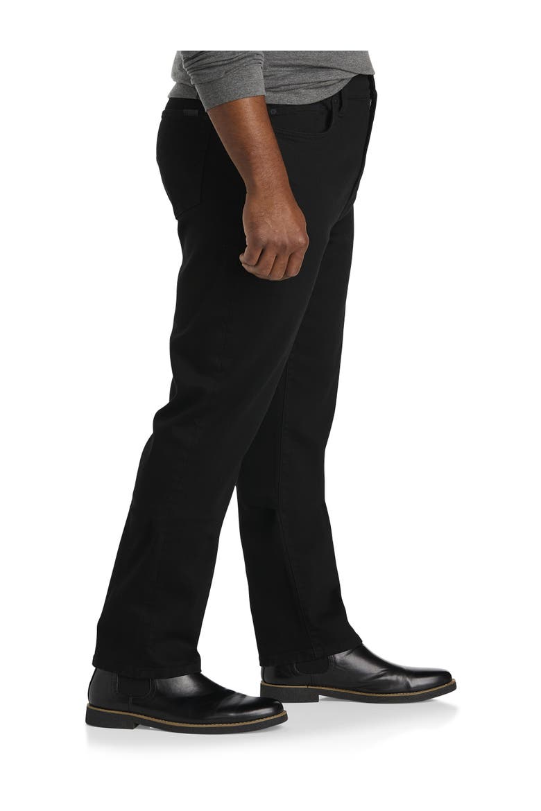 Big & Tall Desser Black Wash Jeans, Alternate, color, BLACK