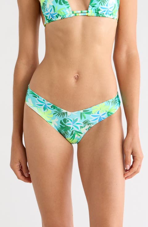 Dipped Cheeky Bikini Bottoms