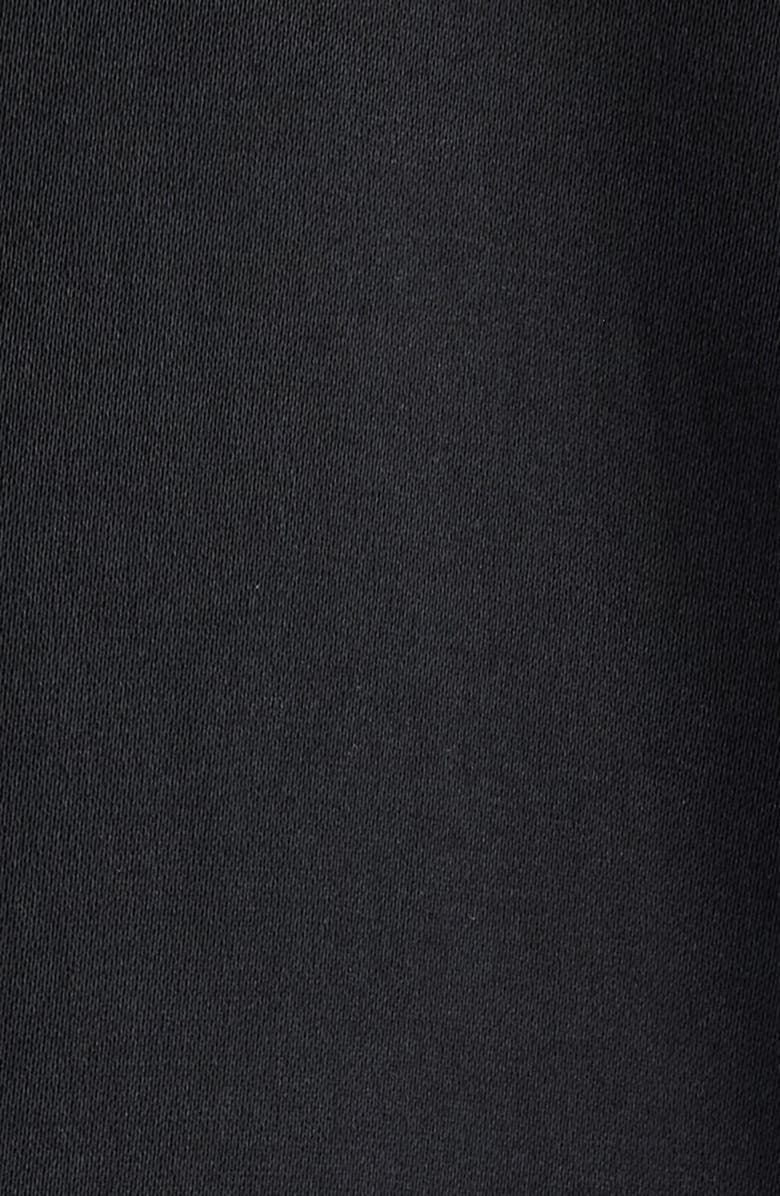 Acne Studios Sinton Layered Soft Satin Top, Alternate, color, Black