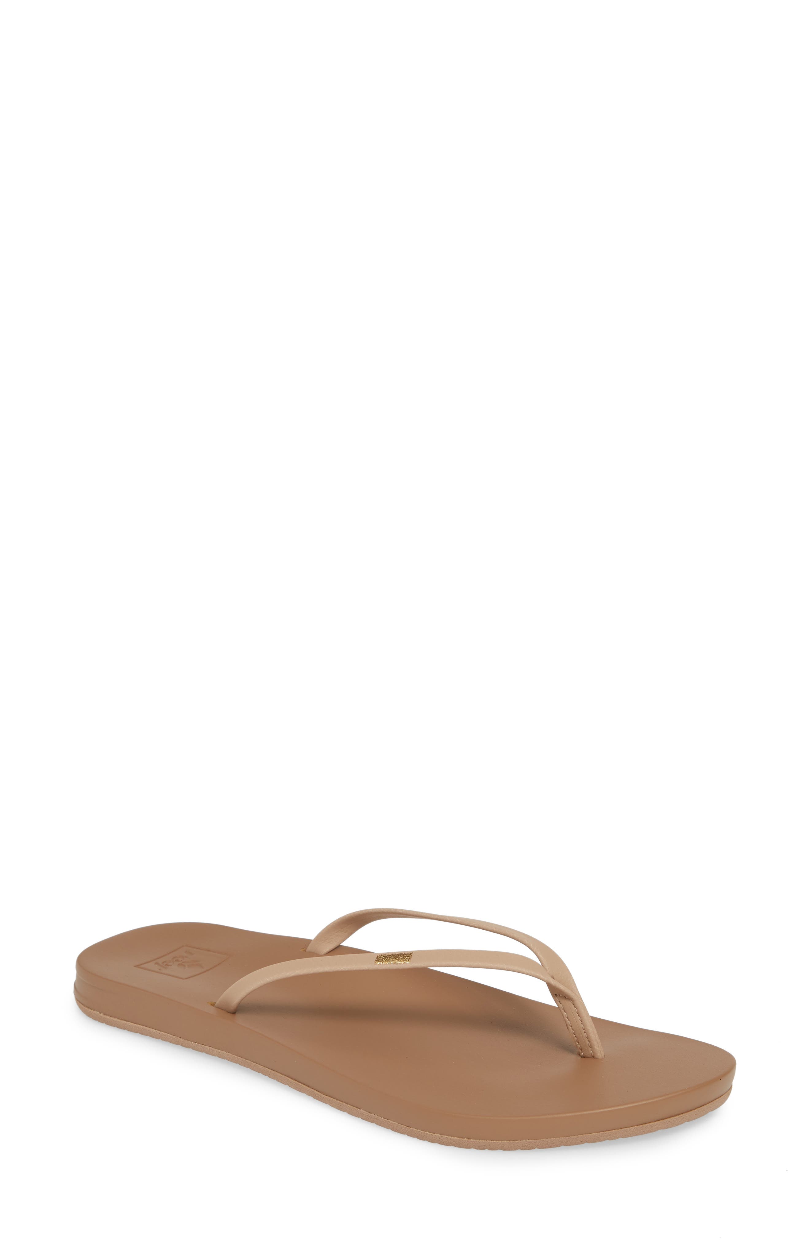 Reef Cushion Bounce Slim Flip Flop, Main, color, 