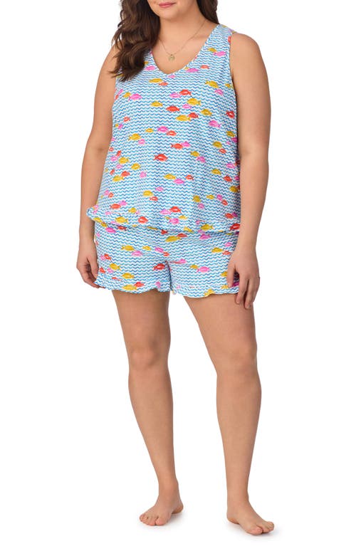 Bedhead Pajamas Stretch Organic Cotton Jersey Short Pajamas In Marina Grande