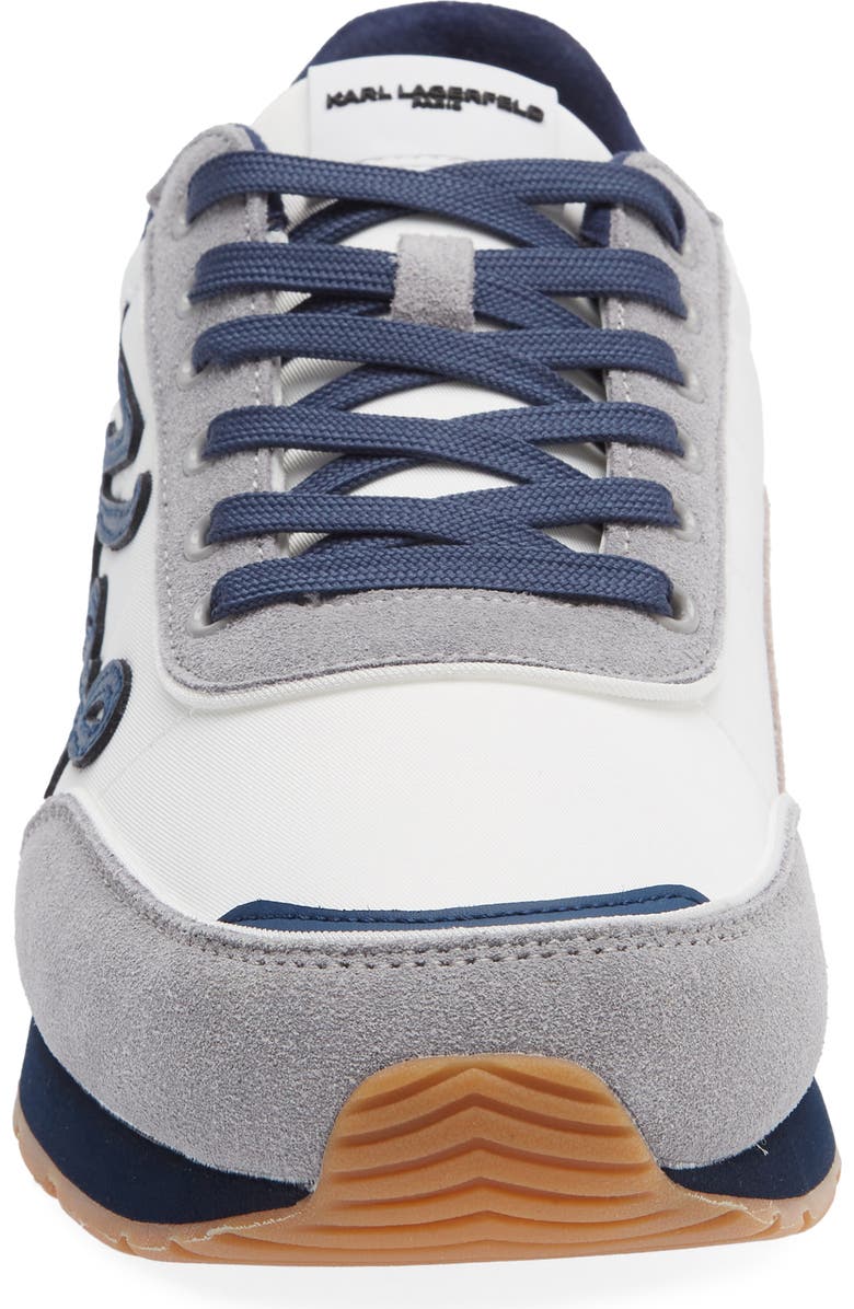 KARL LAGERFELD PARIS Low Profile Sneaker, Alternate, color, Grey