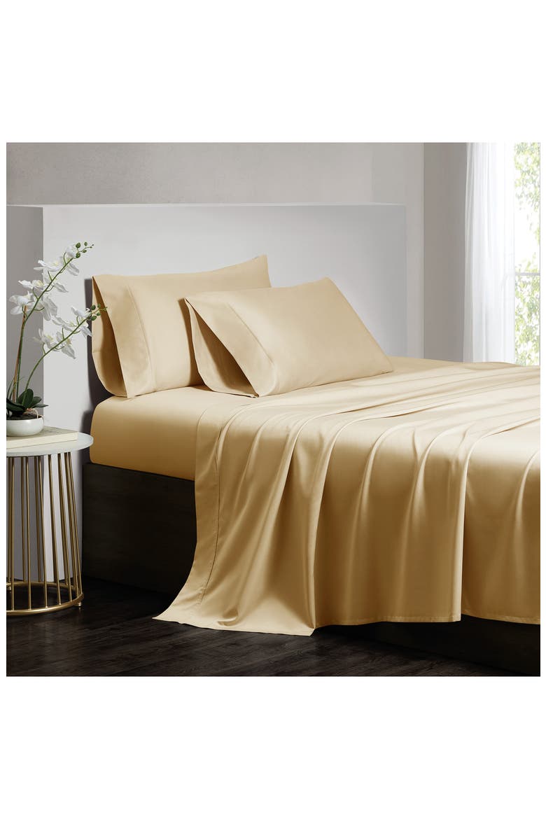 Set of 2 Luxe Egyptian Cotton 700 Thread Count Pillowcases, Alternate, color, GOLD DUST