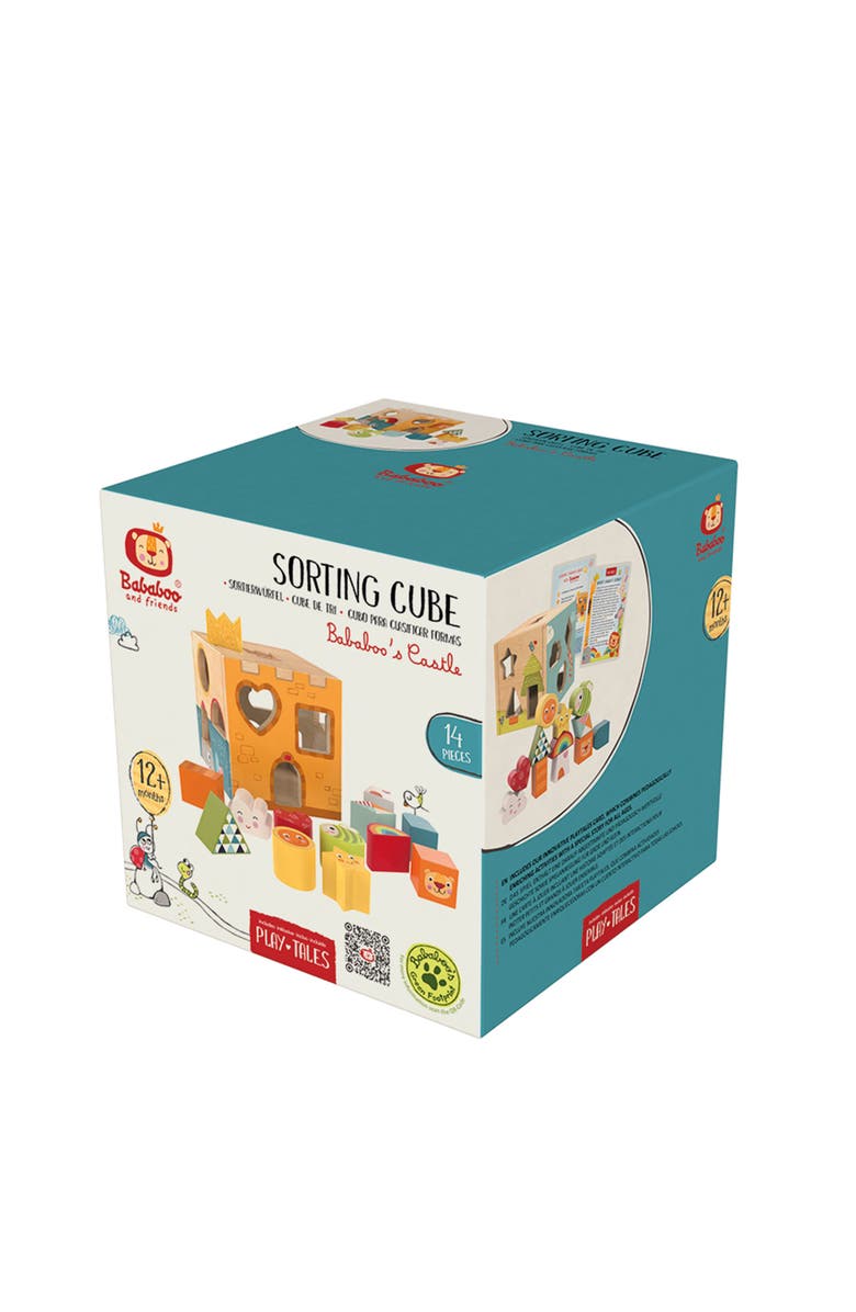 Bababoo and friends<sup>®</sup> Bababoo Lion Castle Sorting Cube, Alternate, color, Multi / Orange