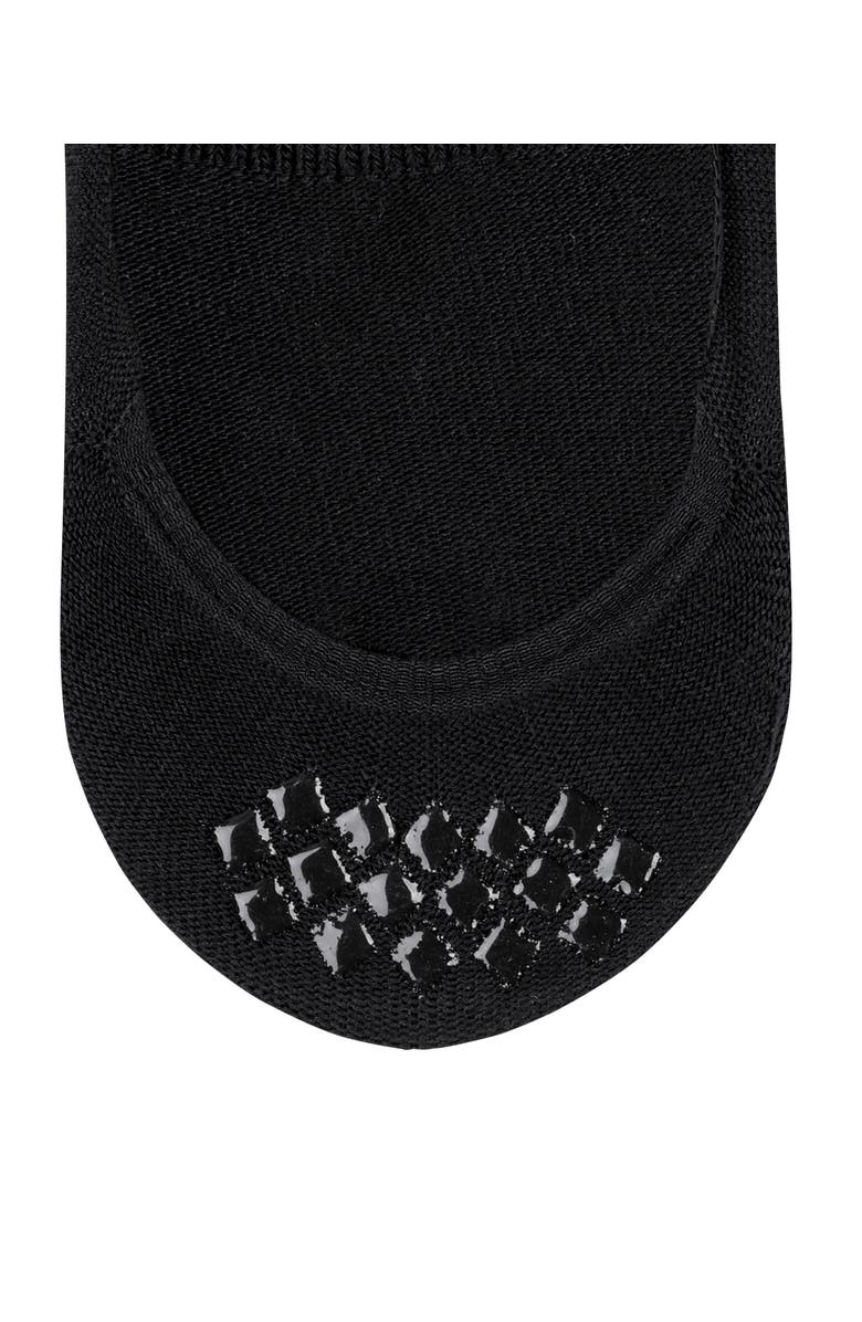 Falke Step Cotton High Cut No Show Socks, Alternate, color, Black