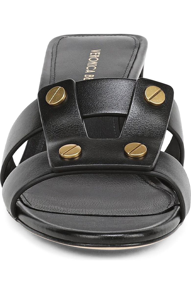 Veronica Beard Via 55 Sandal, Alternate, color, Black