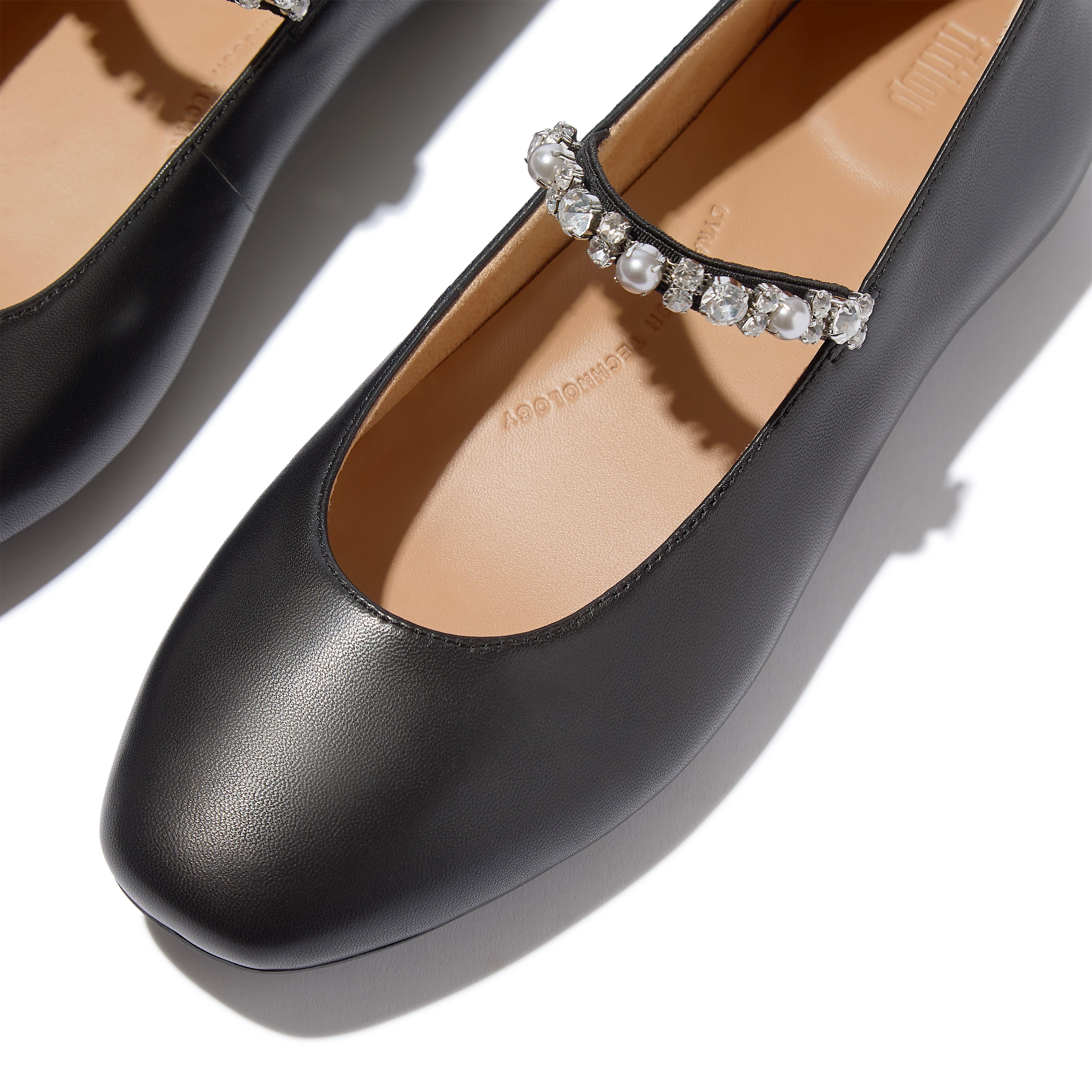 Delicato Pearl Crystal Ballet, Alternate, color, Black