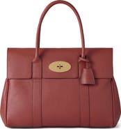 Mulberry Bayswater Grained Leather Satchel