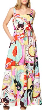 CIEBON Lillias Cotton Maxi Sundress