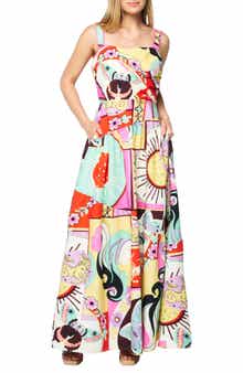 CIEBON Lillias Cotton Maxi Sundress