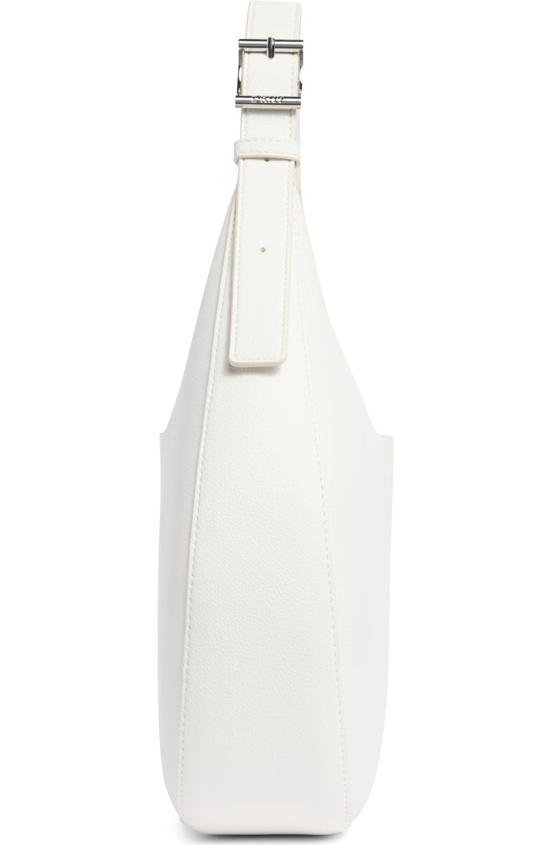 DKNY Camila Medium Hobo Crossbody Bag, Alternate, color, Marshmallow