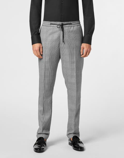 Wool Jogging Trousers Men