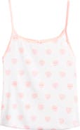 SKIMS Heart Print Stretch Cotton Tank