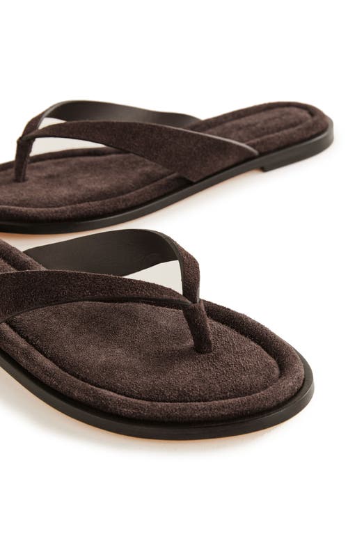 Reformation Jessie Flip Flop In Brown