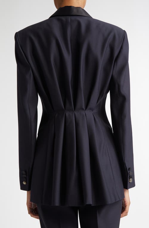 Max Mara Andina Single-breasted Blazer In Midnight Blue