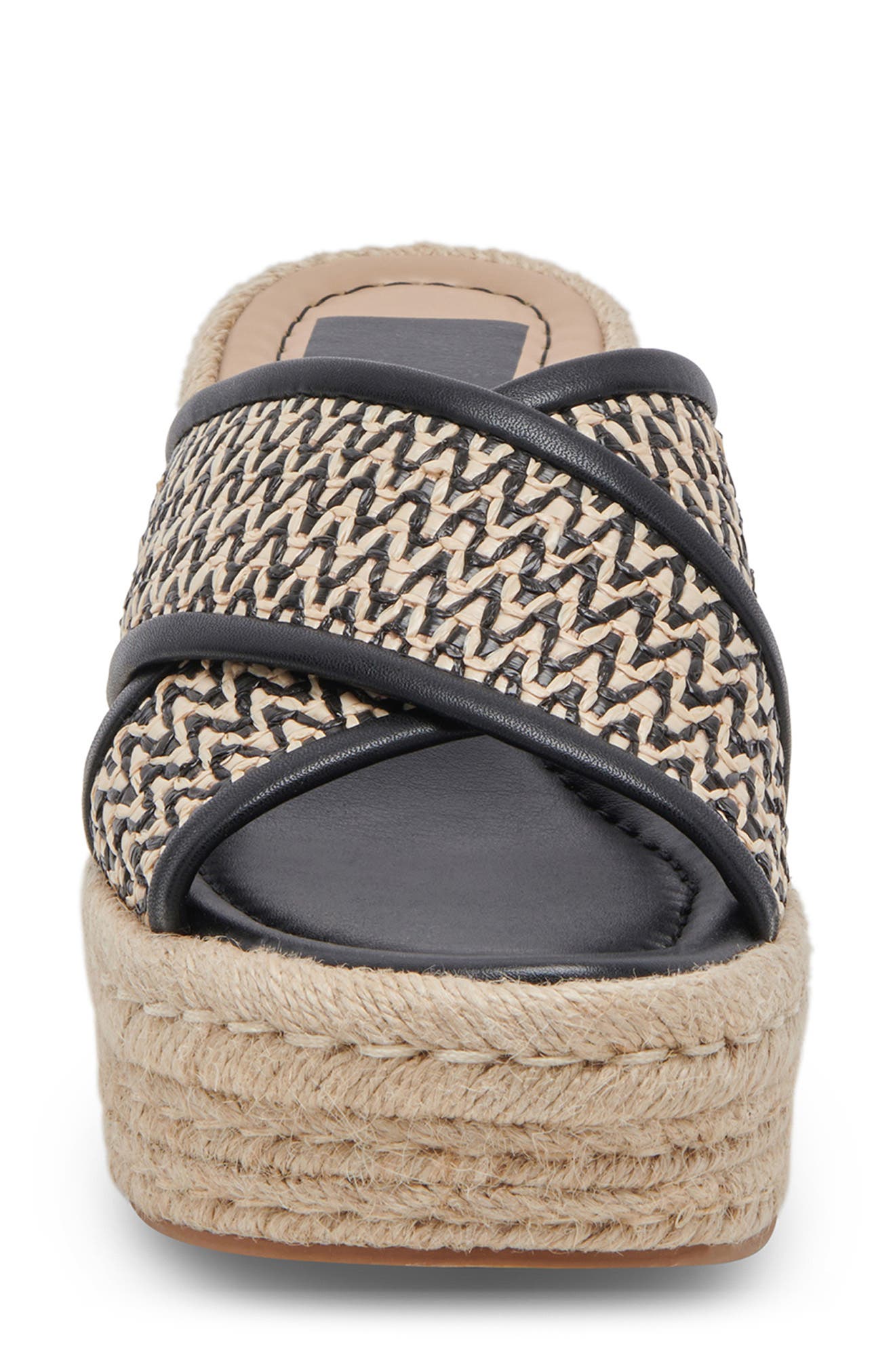 Dolce Vita Eldora Espadrille Platform Slide Sandal, Alternate, color, 