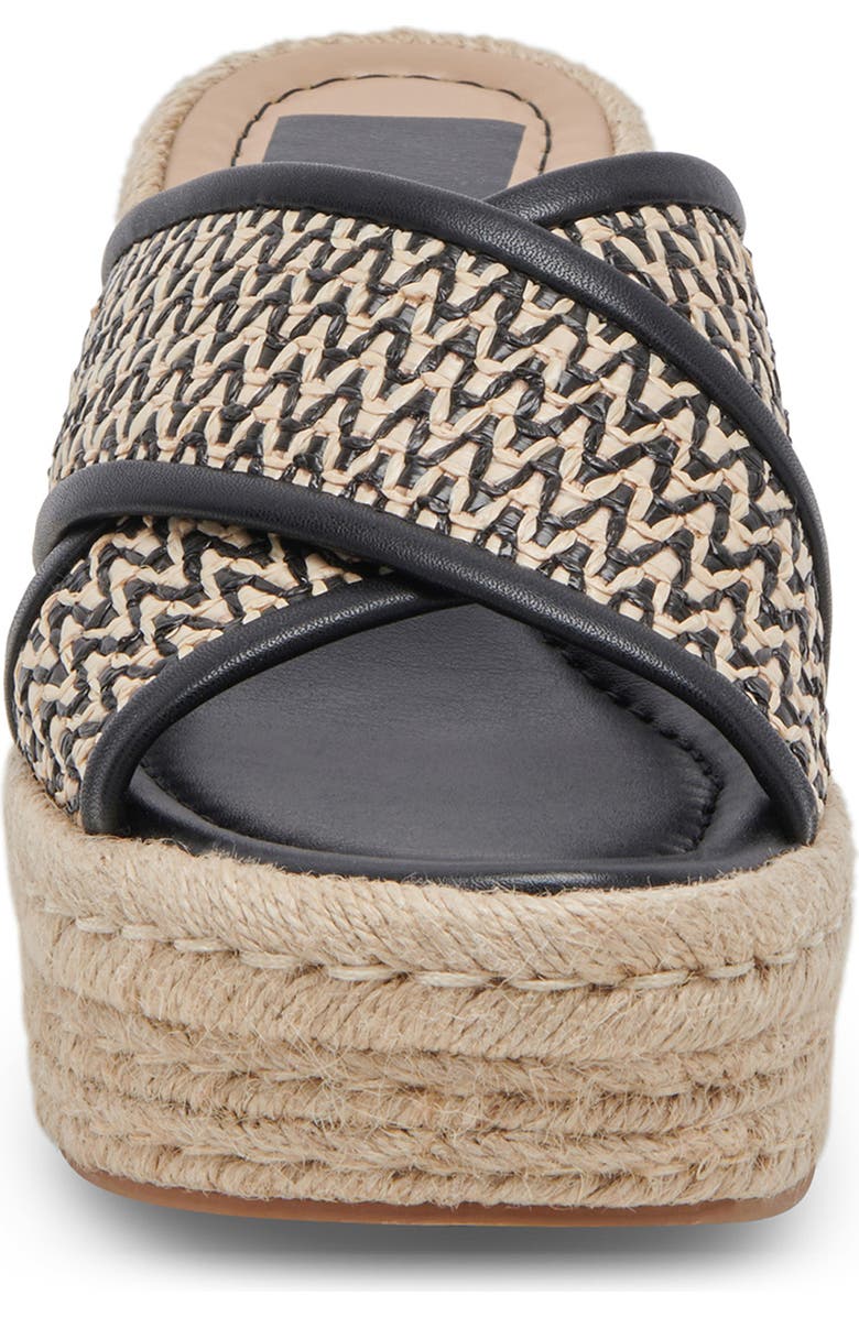 Dolce Vita Eldora Espadrille Platform Slide Sandal, Alternate, color,